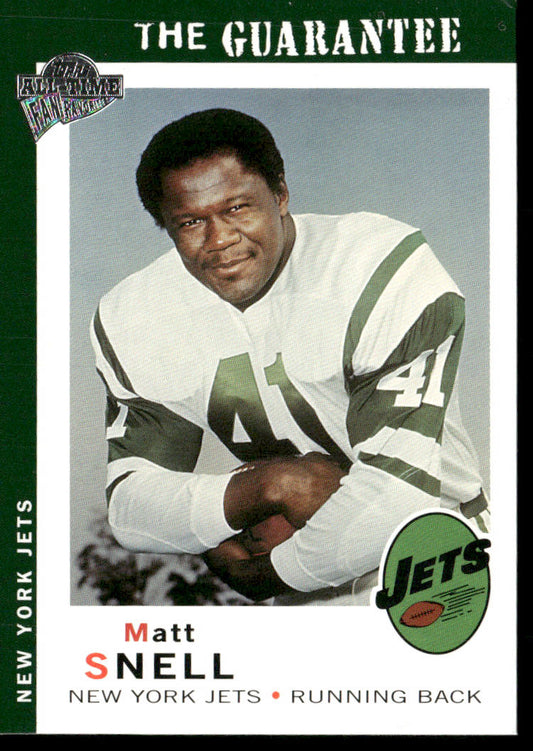 Matt Snell 2004 Topps Fan Favorites #69 New York Jets