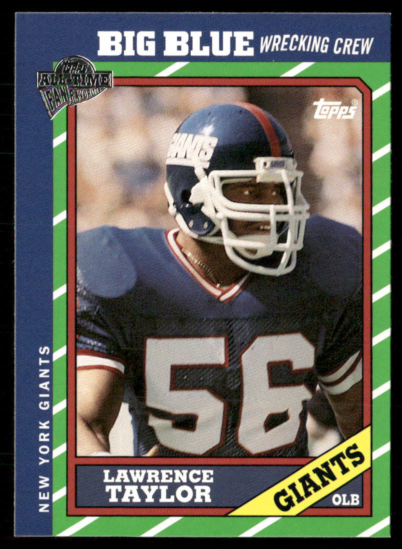 Lawrence Taylor 2004 Topps Fan Favorites #60 New York Giants