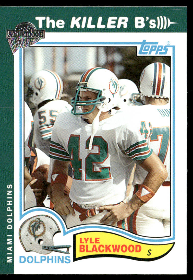 Lyle Blackwood 2004 Topps Fan Favorites #55 Miami Dolphins