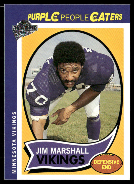Jim Marshall 2004 Topps Fan Favorites #46 Minnesota Vikings