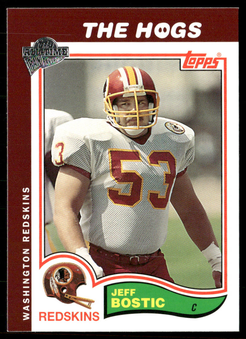 Jeff Bostic 2004 Topps Fan Favorites #36 Washington Redskins