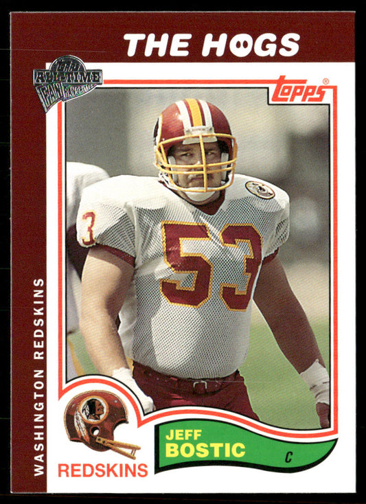 Jeff Bostic 2004 Topps Fan Favorites #36 Washington Redskins