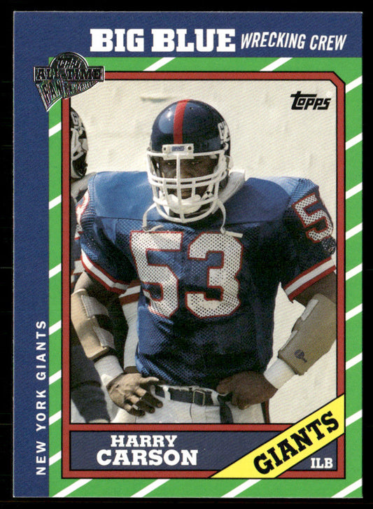 Harry Carson 2004 Topps Fan Favorites #33 New York Giants