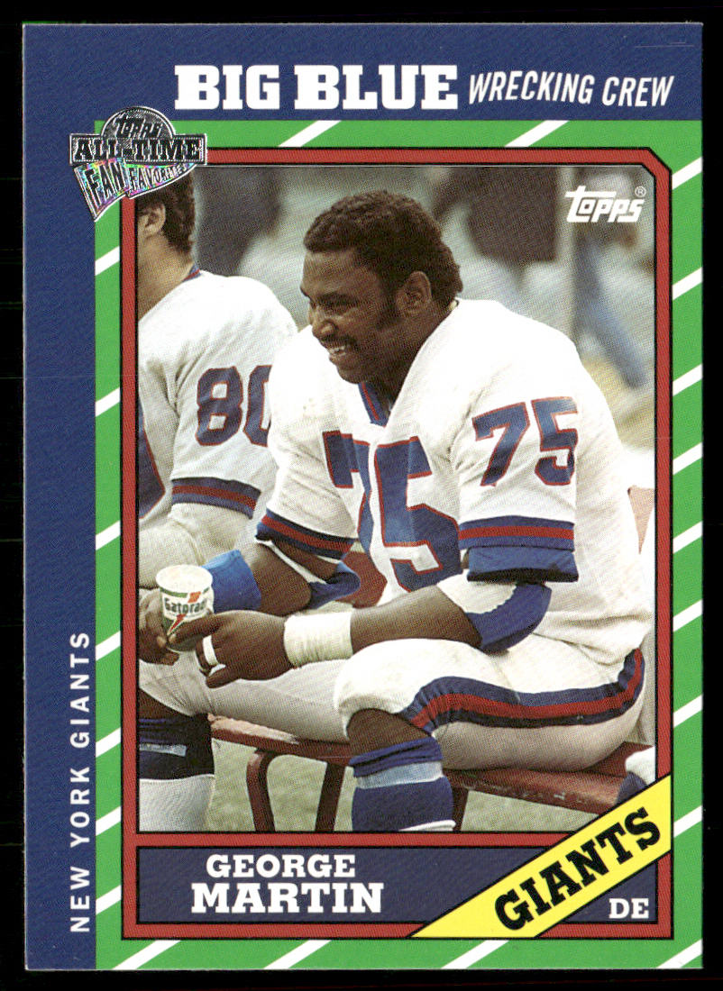 George Martin 2004 Topps Fan Favorites #31 New York Giants