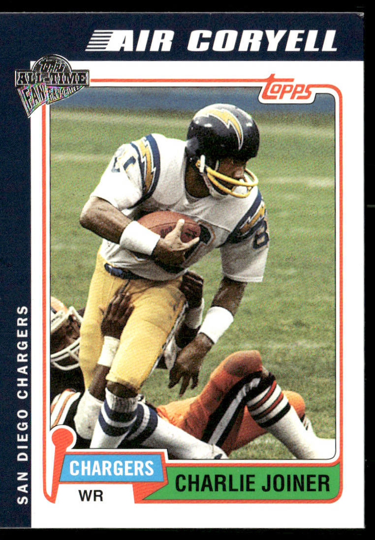 Charlie Joiner 2004 Topps Fan Favorites #11 San Diego Chargers