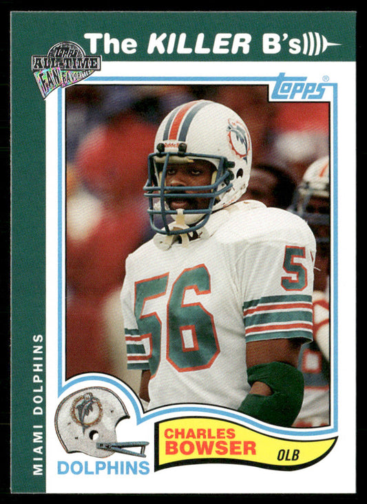Charles Bowser 2004 Topps Fan Favorites #8 Miami Dolphins