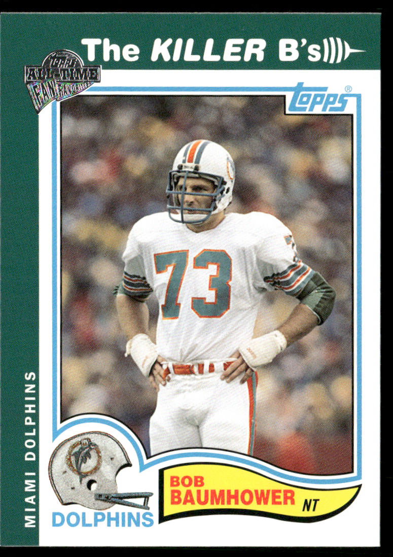 Bob Baumhower 2004 Topps Fan Favorites #3 Miami Dolphins
