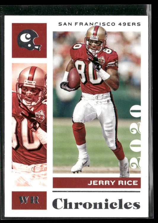 Jerry Rice 2020 Panini Chronicles #85 San Francisco 49ers