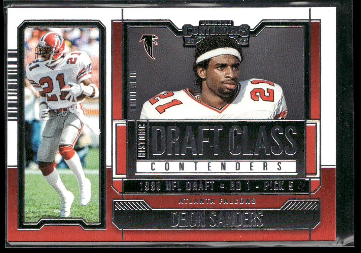 Deion Sanders 2023 Panini Contenders Historic Draft Class Contenders #HDC-DS