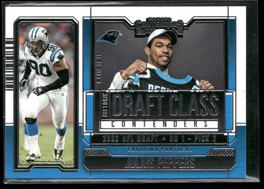 Julius Peppers 2023 Panini Contenders Historic Draft Class Contenders #HDC-JP