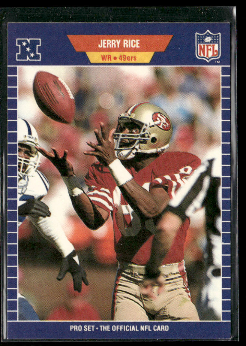 Jerry Rice 1989 Pro Set #383 San Francisco 49ers