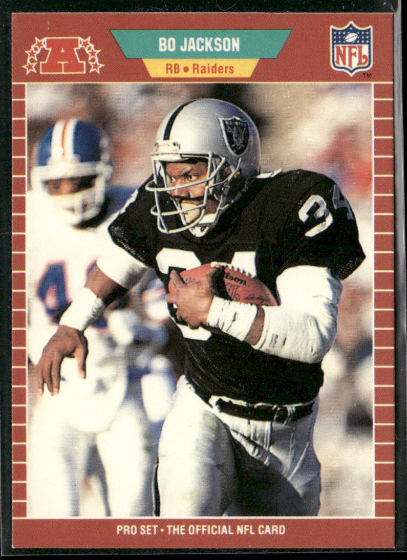 Bo Jackson 1989 Pro Set #185 Los Angeles Raiders