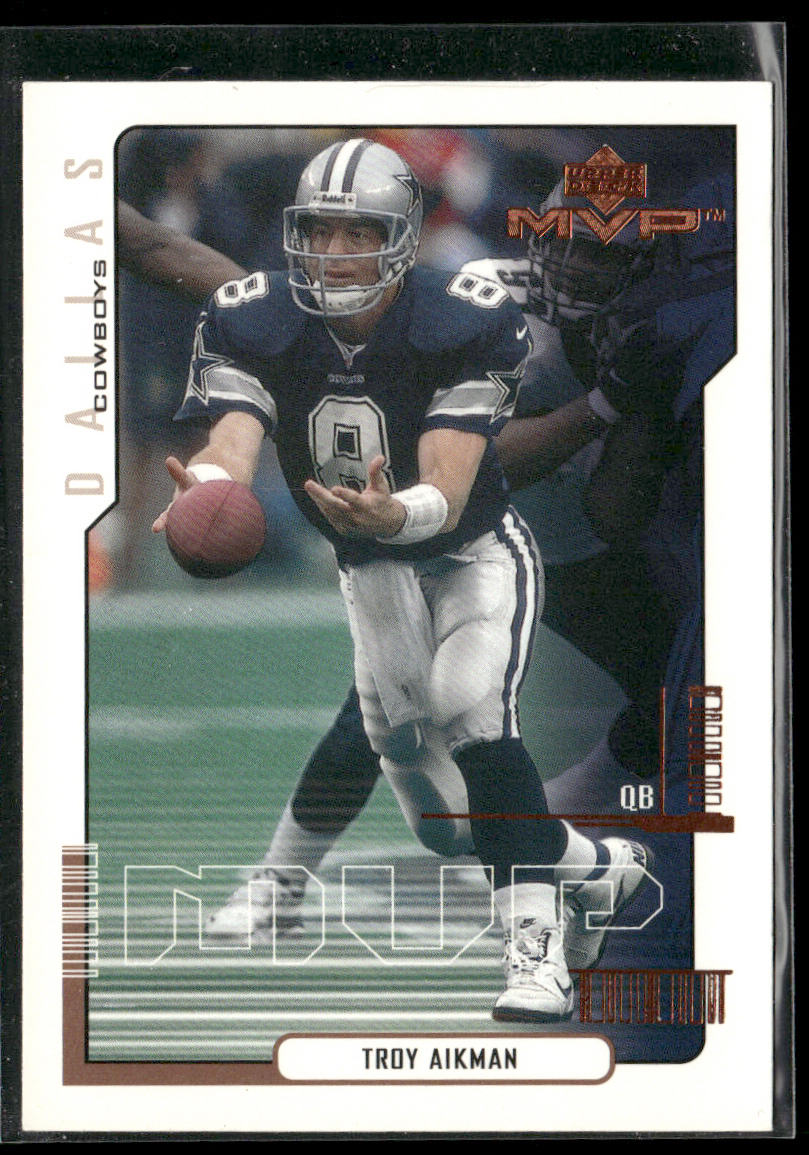Troy Aikman 2000 Upper Deck MVP #43 Dallas Cowboys