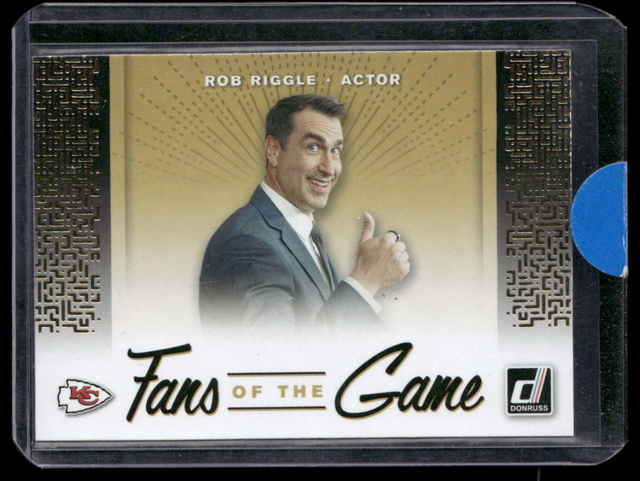 Rob Riggle 2019 Donruss Fans of the Game #FTG-2 Kansas City Chiefs