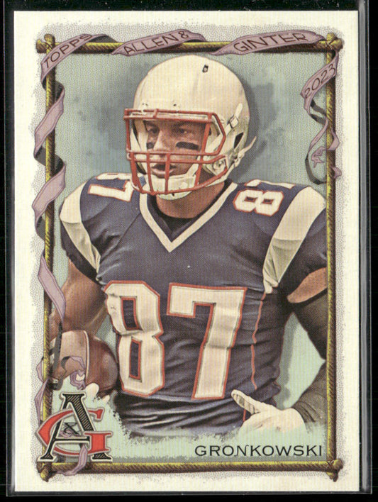 Rob Gronkowski 2023 Topps Composite #407 New England Patriots