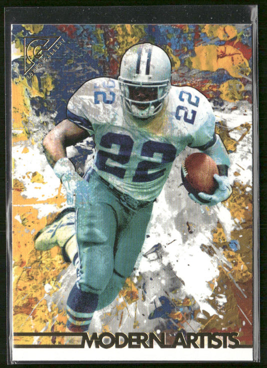 Emmitt Smith 2023 Topps Composite Modern Artists #MA-13 Dallas Cowboys