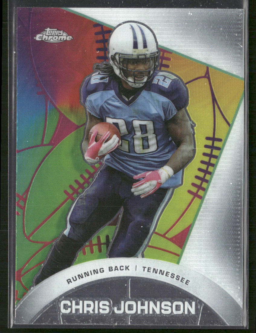 Chris Johnson 2023 Topps Composite Chrome All-Etch #CAE-15 Tennessee Titans