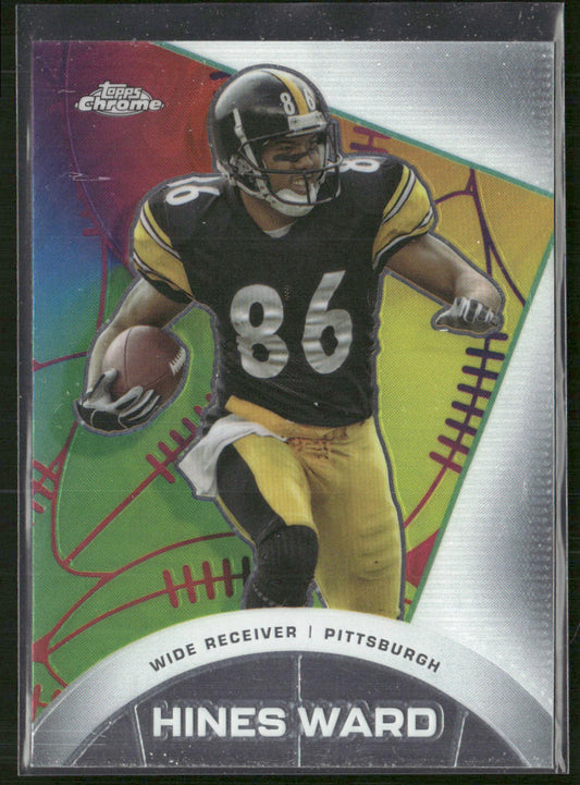 Hines Ward 2023 Topps Composite Chrome All-Etch #CAE-9 Pittsburgh Steelers