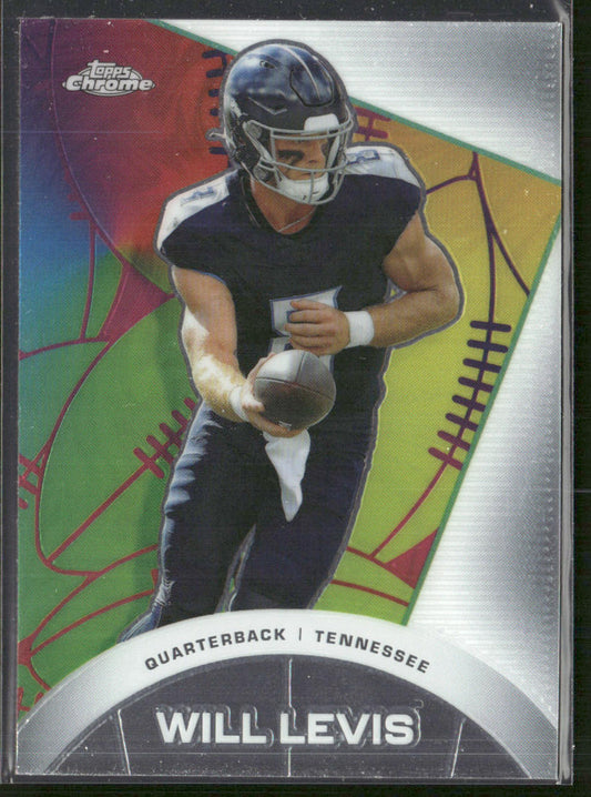 Will Levis 2023 Topps Composite Chrome All-Etch #CAE-25 Tennessee Titans