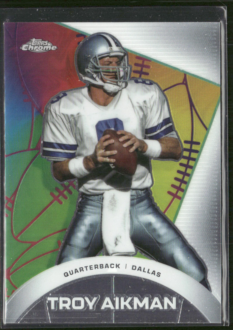 Troy Aikman 2023 Topps Composite Chrome All-Etch #CAE-5 Dallas Cowboys
