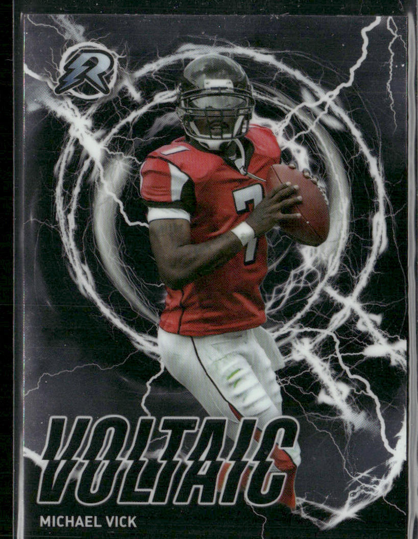 Michael Vick 2023 Topps Composite Resurgence Voltaic #RV-5 Atlanta Falcons