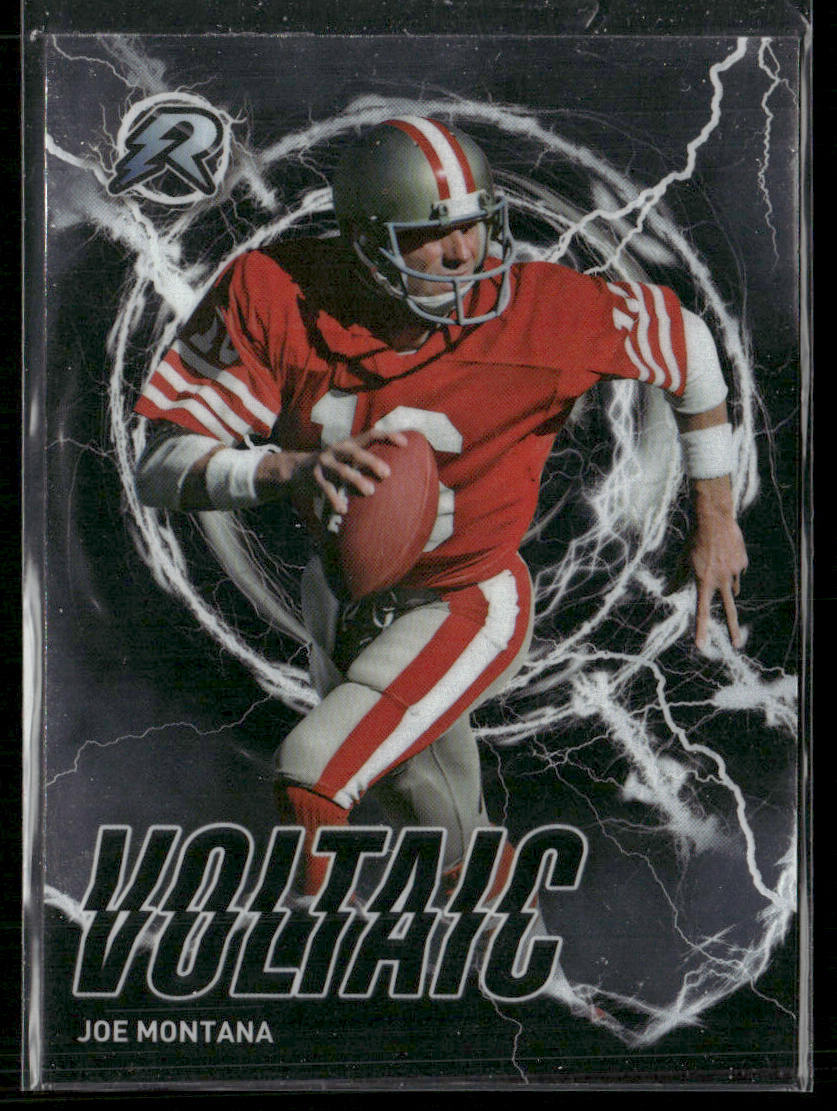 Joe Montana 2023 Topps Composite Resurgence Voltaic #RV-8 San Francisco 49ers