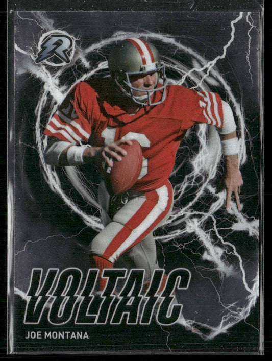 Joe Montana 2023 Topps Composite Resurgence Voltaic #RV-8 San Francisco 49ers