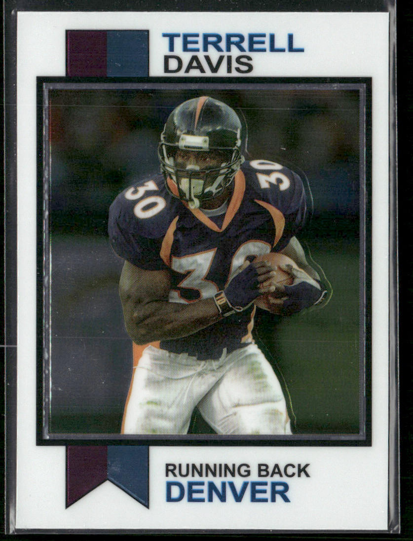 Terrell Davis 2023 Topps Composite 1973 Topps Football #1973-9 Denver Broncos