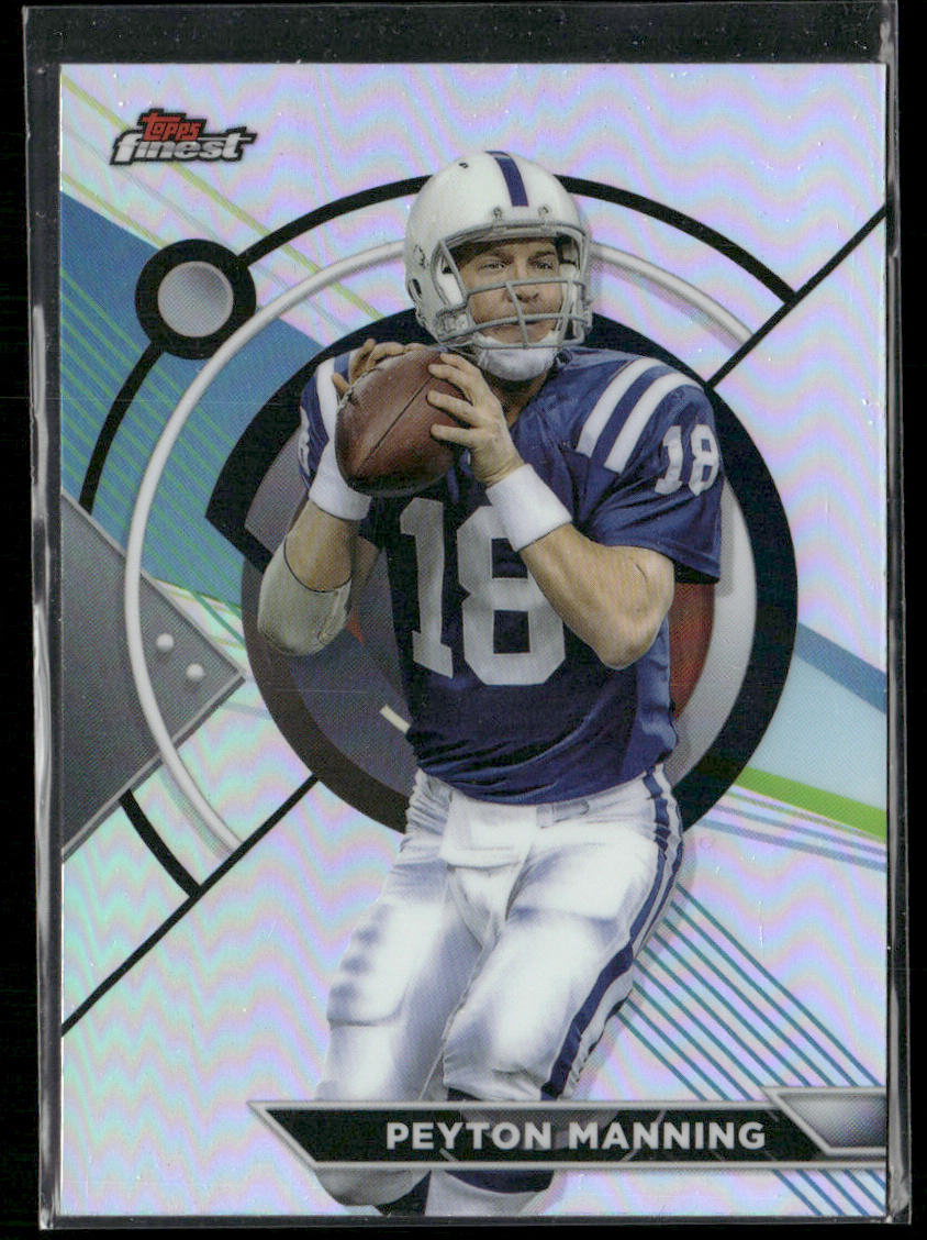 Peyton Manning 2023 Topps Composite Finest Refractor #196 Indianapolis Colts