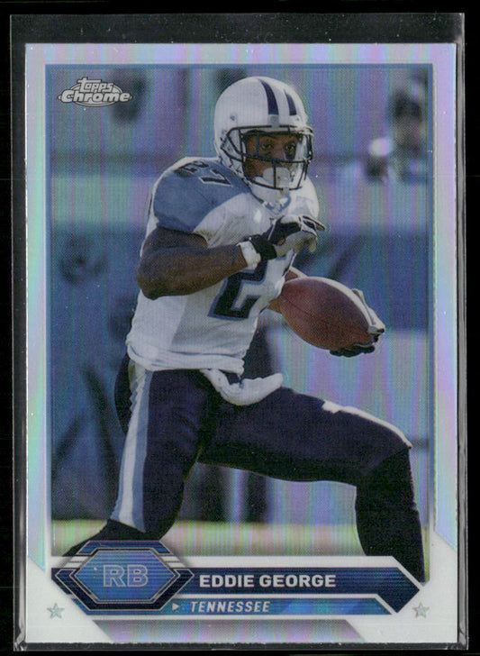 Eddie George 2023 Topps Composite Topps Chrome Refractor #34 Tennessee Titans