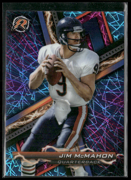 Jim McMahon 2023 Topps Composite Resurgence Sky Blue and Pink Shock #90