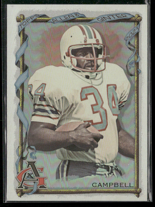 Earl Campbell 2023 Topps Composite Allen & Ginter Silver Portrait #410