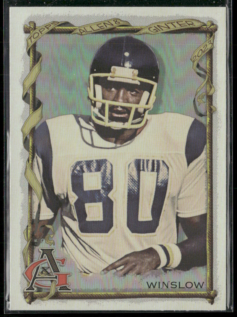 Kellen Winslow 2023 Topps Composite Allen & Ginter Silver Portrait #409 Chargers