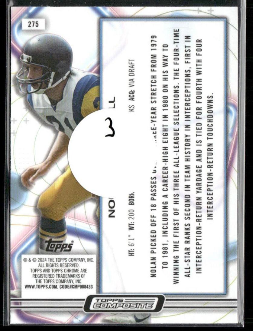 Nolan Cromwell 2023 Topps Composite Cosmic Chrome Nucleus #275 Los Angeles Rams