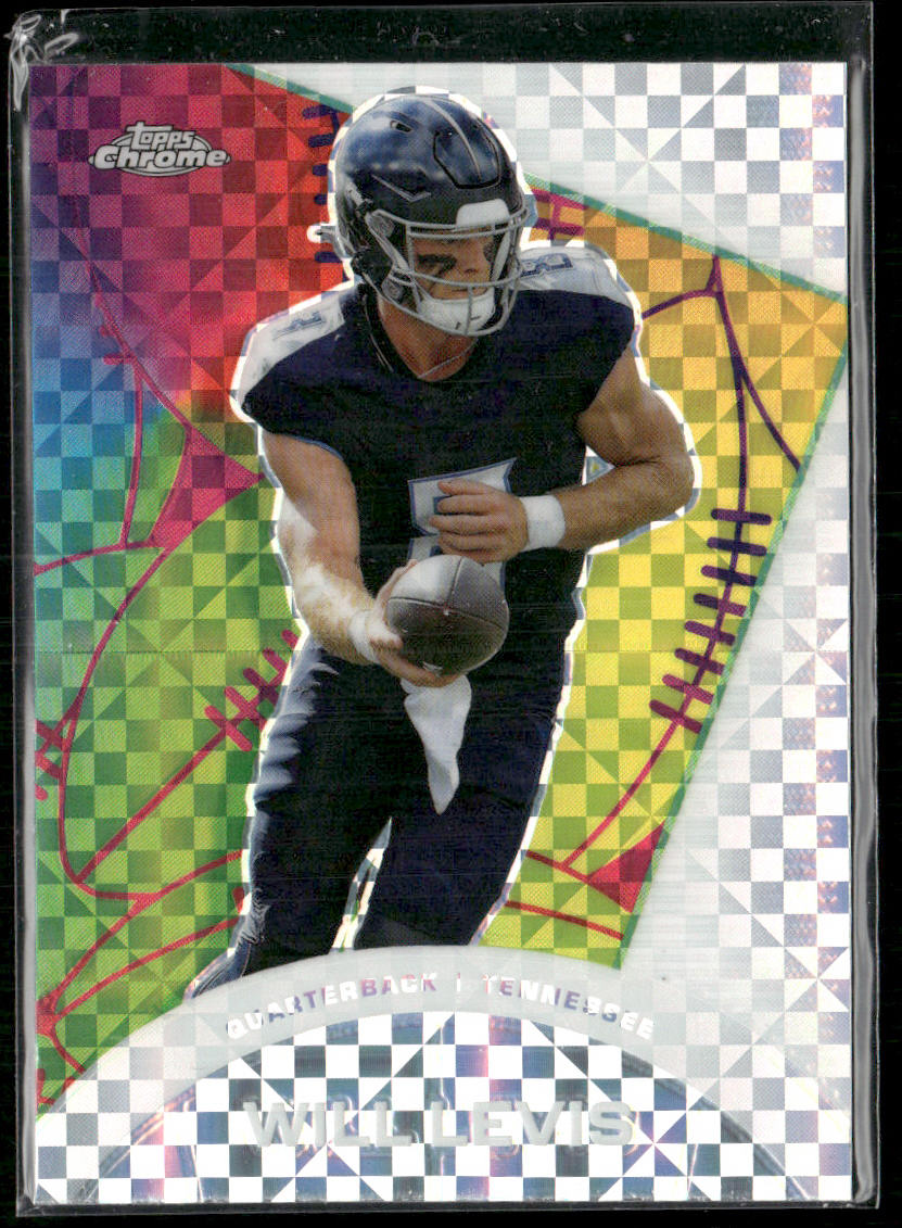 Will Levis 2023 Topps Composite Chrome All-Etch X-Fractor #CAE-25 Titans