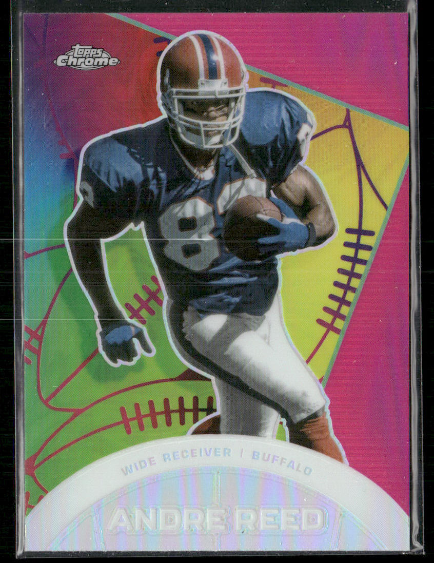 Andre Reed 2023 Topps Composite Chrome All-Etch Pink Refractor #CAE-13 Bills