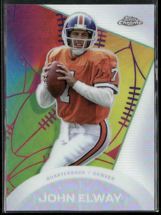 John Elway 2023 Topps Composite Chrome All-Etch #CAE-4 Denver Broncos