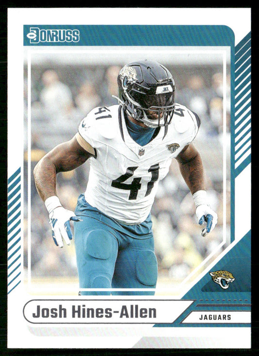 Josh Hines-Allen 2024 Donruss #2 Jacksonville Jaguars