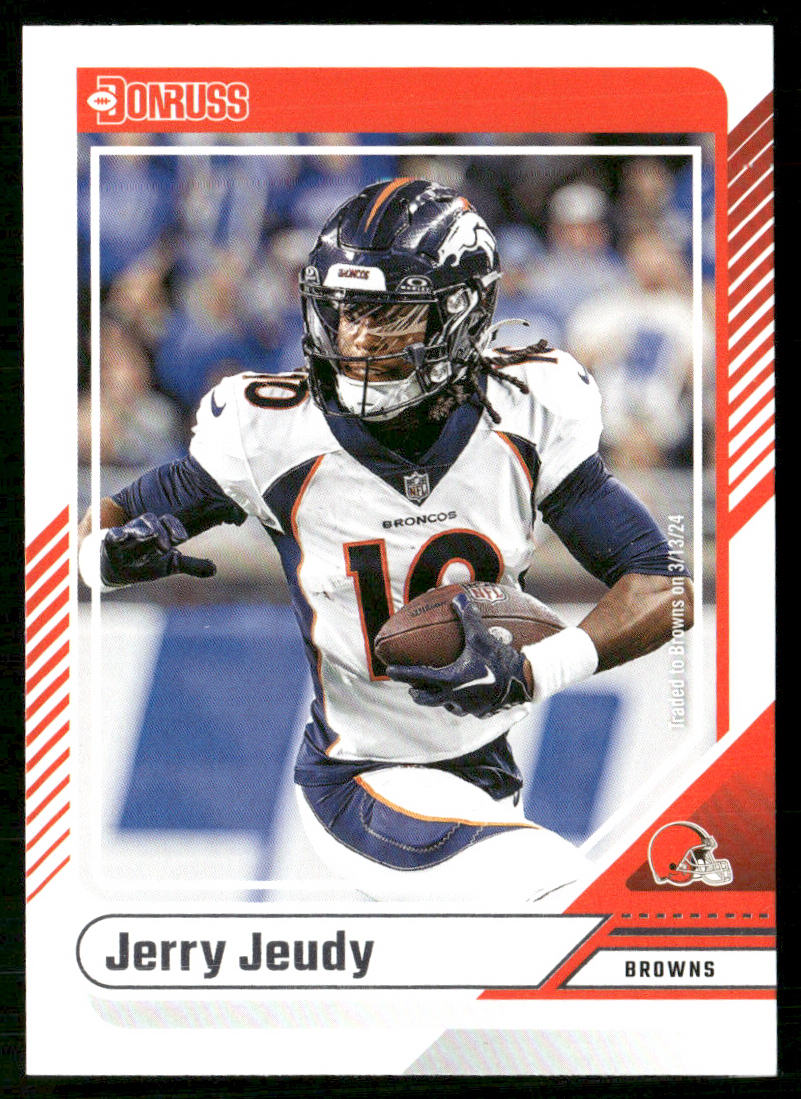 Jerry Jeudy 2024 Donruss #3 Cleveland Browns