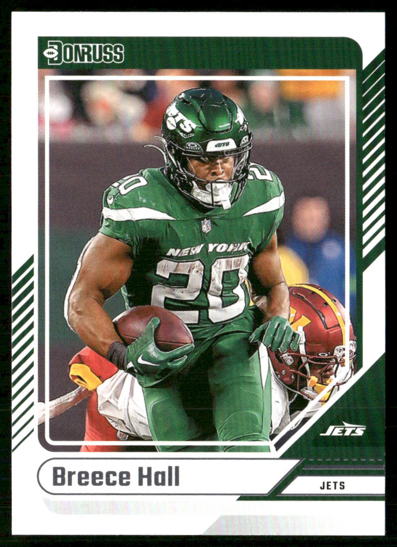 Breece Hall 2024 Donruss #8 New York Jets