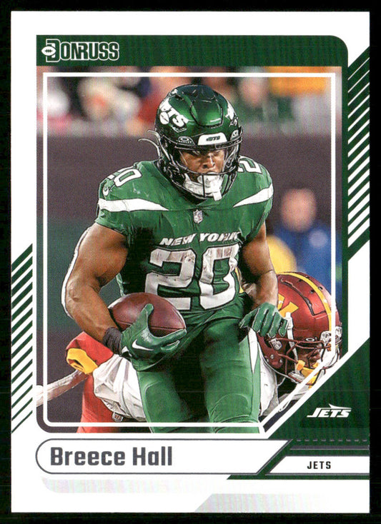 Breece Hall 2024 Donruss #8 New York Jets