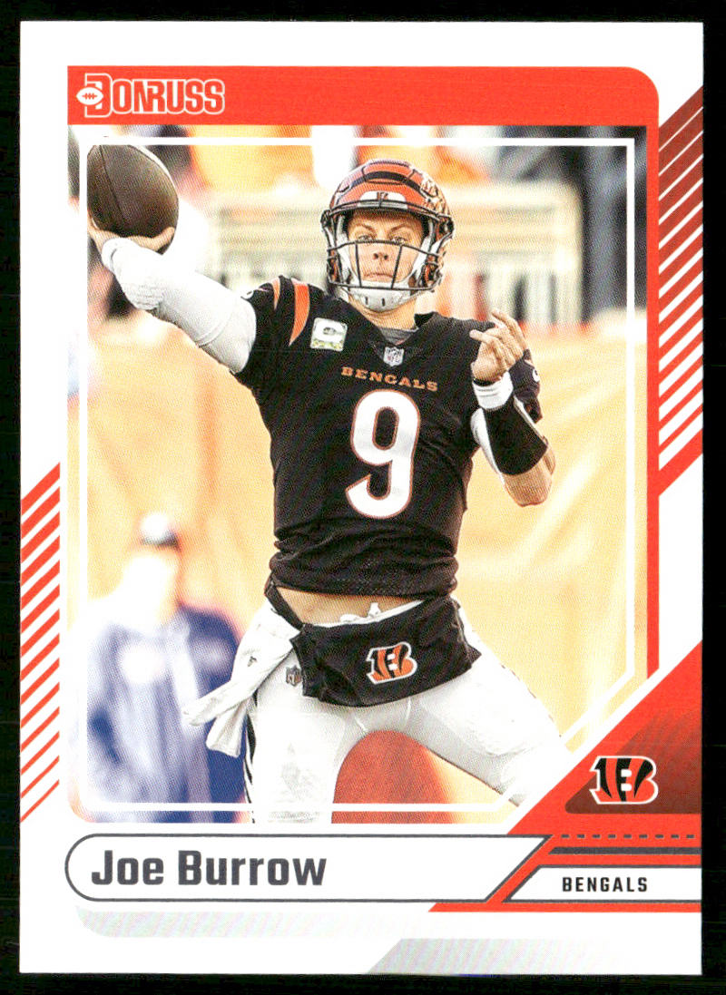 Joe Burrow 2024 Donruss #10 Cincinnati Bengals