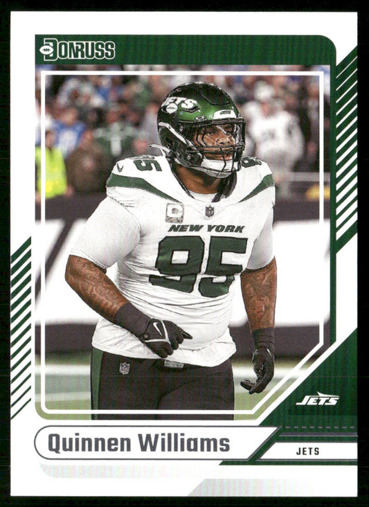 Quinnen Williams 2024 Donruss #11 New York Jets