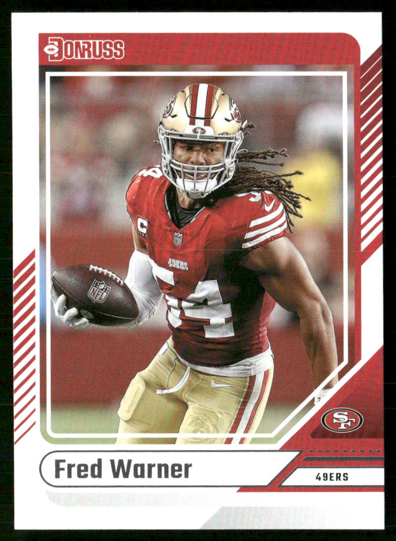 Fred Warner 2024 Donruss #18 San Francisco 49ers
