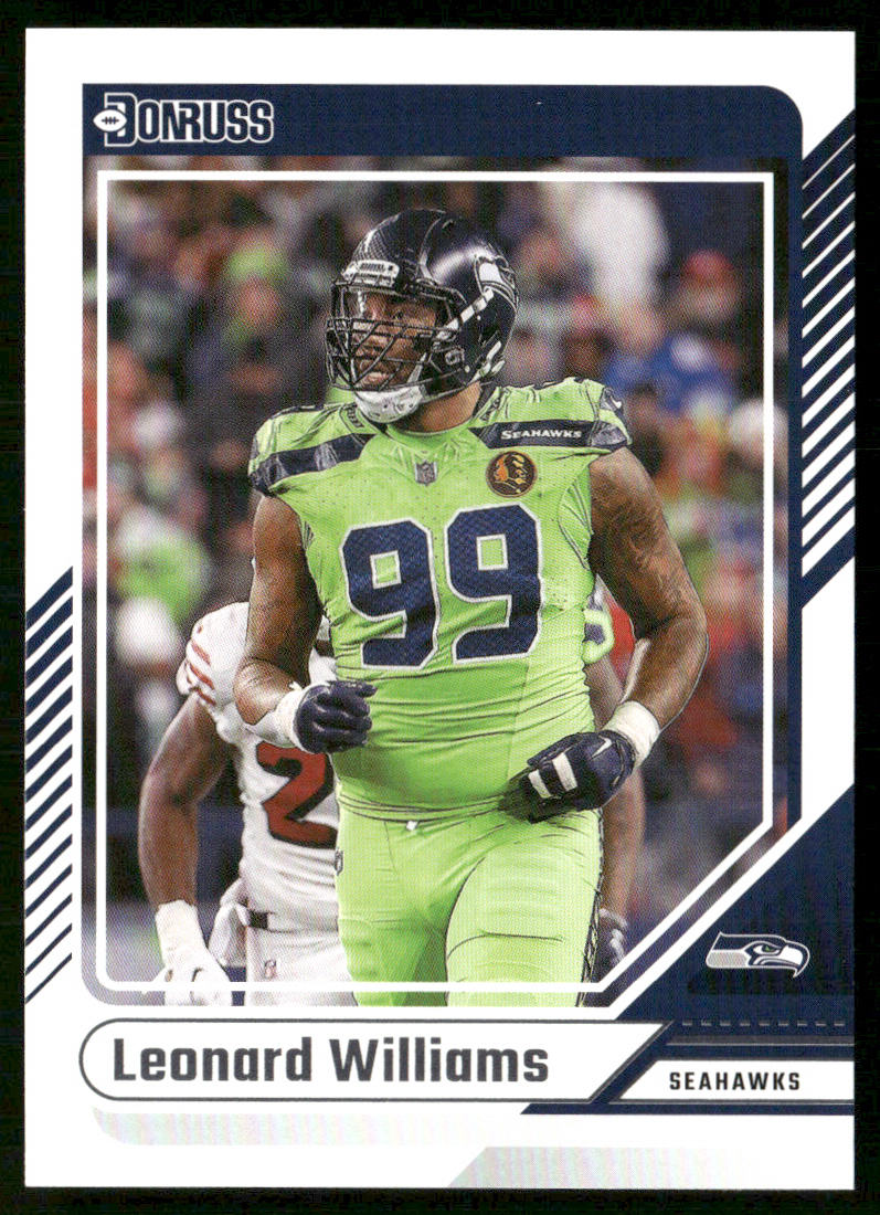 Leonard Williams 2024 Donruss #23 Seattle Seahawks