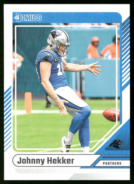 Johnny Hekker 2024 Donruss #24 Carolina Panthers