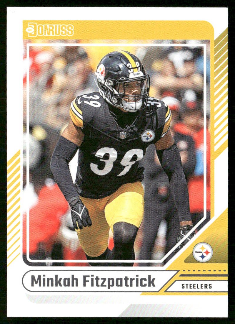 Minkah Fitzpatrick 2024 Donruss #26 Pittsburgh Steelers