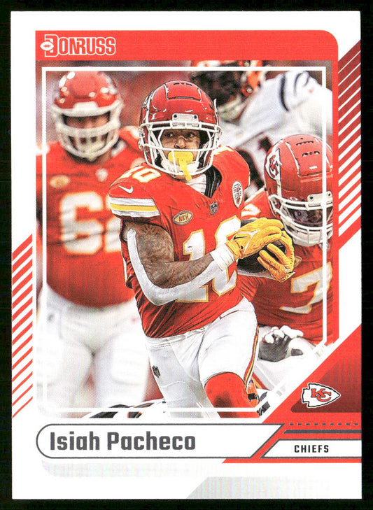 Isiah Pacheco 2024 Donruss #27 Kansas City Chiefs