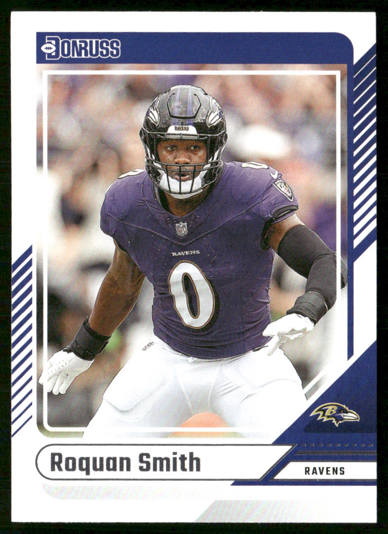 Roquan Smith 2024 Donruss #28 Baltimore Ravens