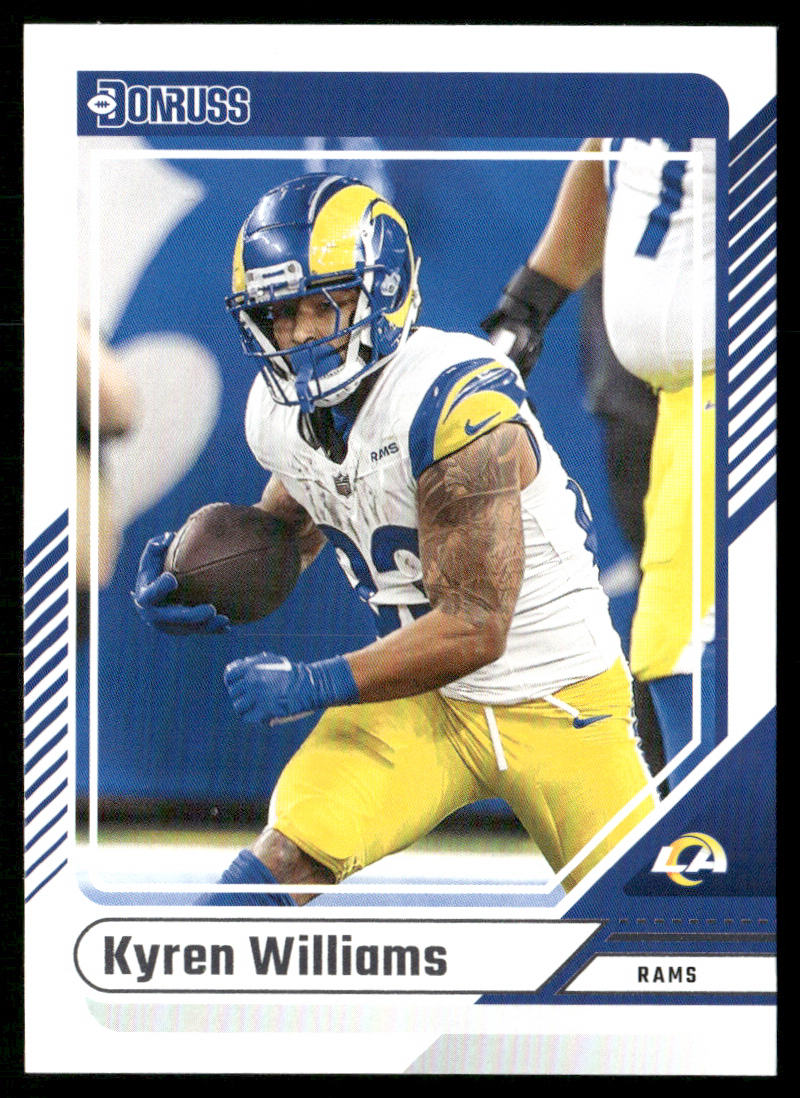 Kyren Williams 2024 Donruss #263 Los Angeles Rams